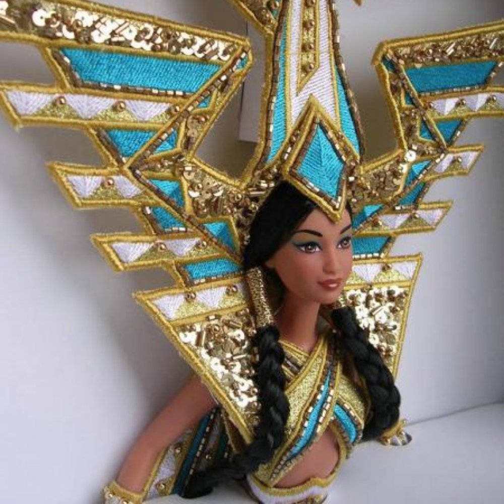 Fantasy Goddess of the Americas Barbie Doll - Picture 4 of 6